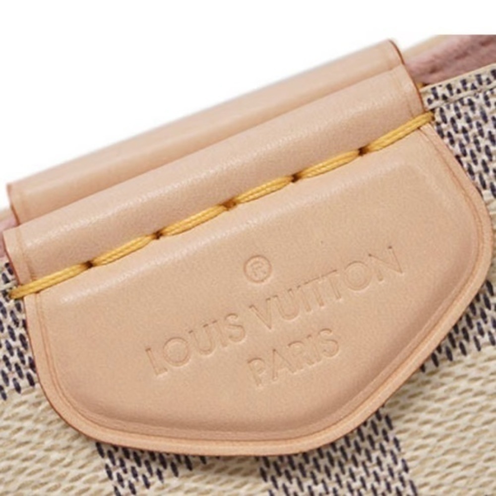 Louis Vuitton Propriano Tote Bag Damier Azur Leather White -Like New- 20… - Picture 12 of 16